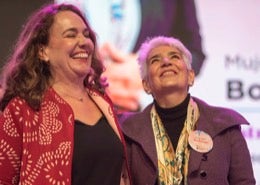 Catalina Cock, Mujer Cafam Antioquia 2025 y Patricia Sierra Lopera, Mujer Cafam Bolívar 2025