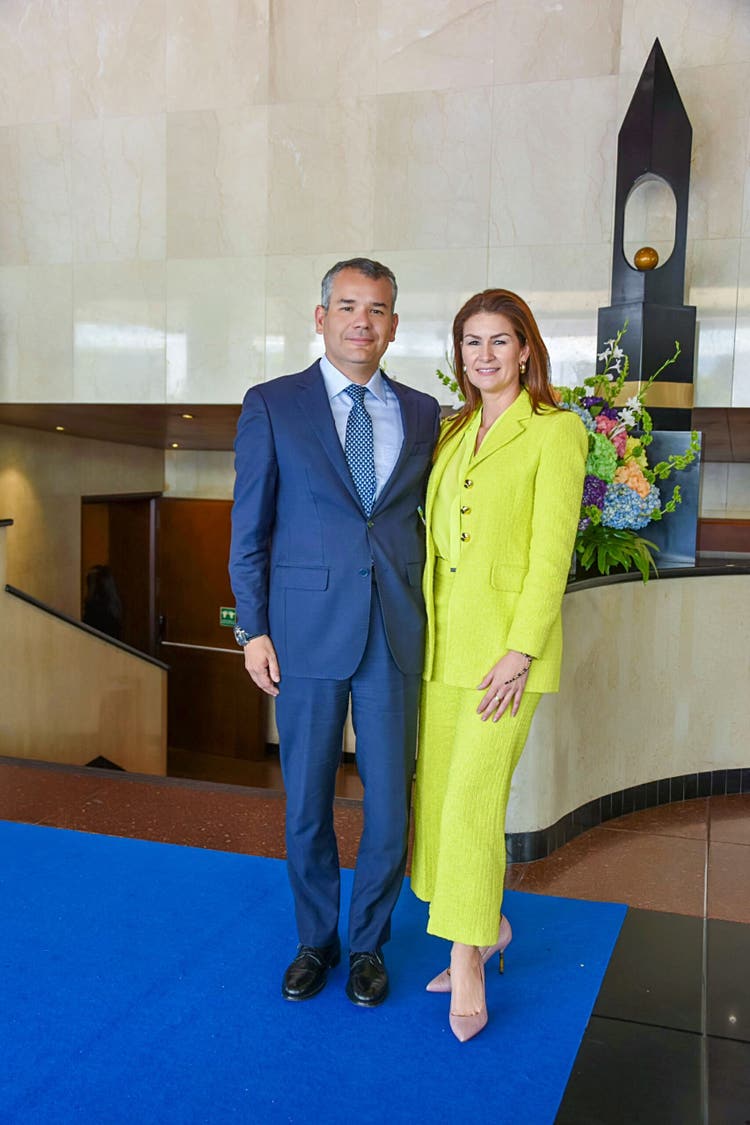 Asistentes a este edición, Ricardo e Irene Urrutia.