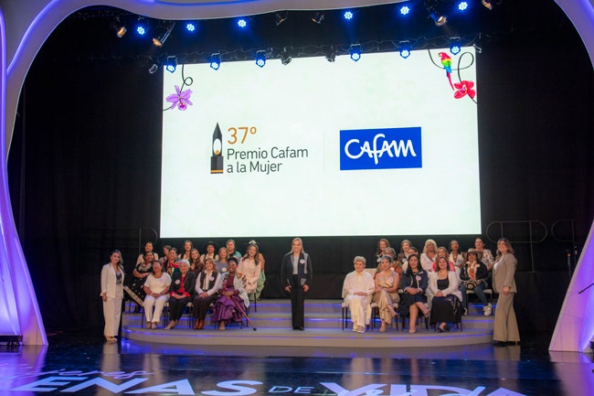 Finalistas de la version 37 del Premio Cafam a la Mujer 2026